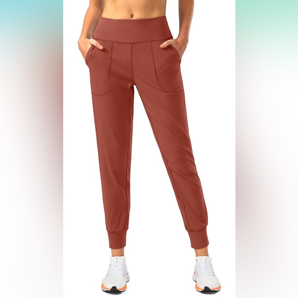 Women's High Waisted Jogger Athletic Workout Pants